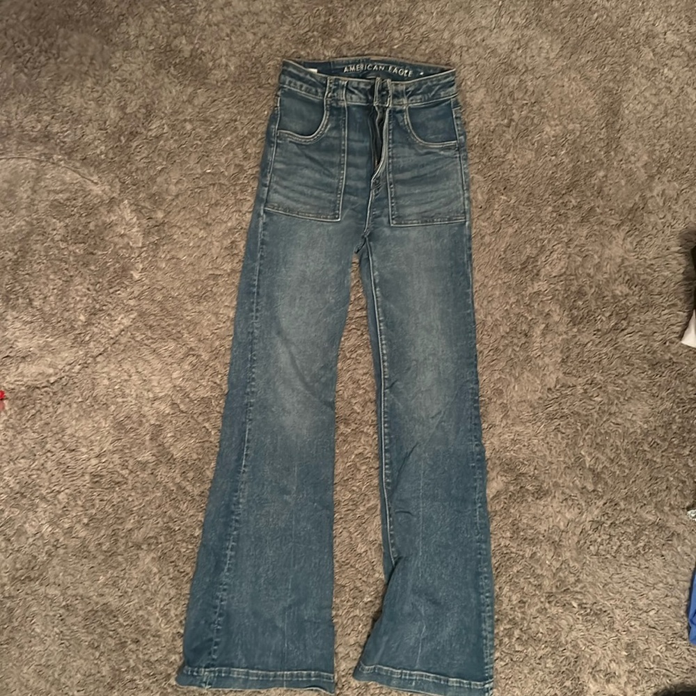 American Eagle Bell Bottom Jeans